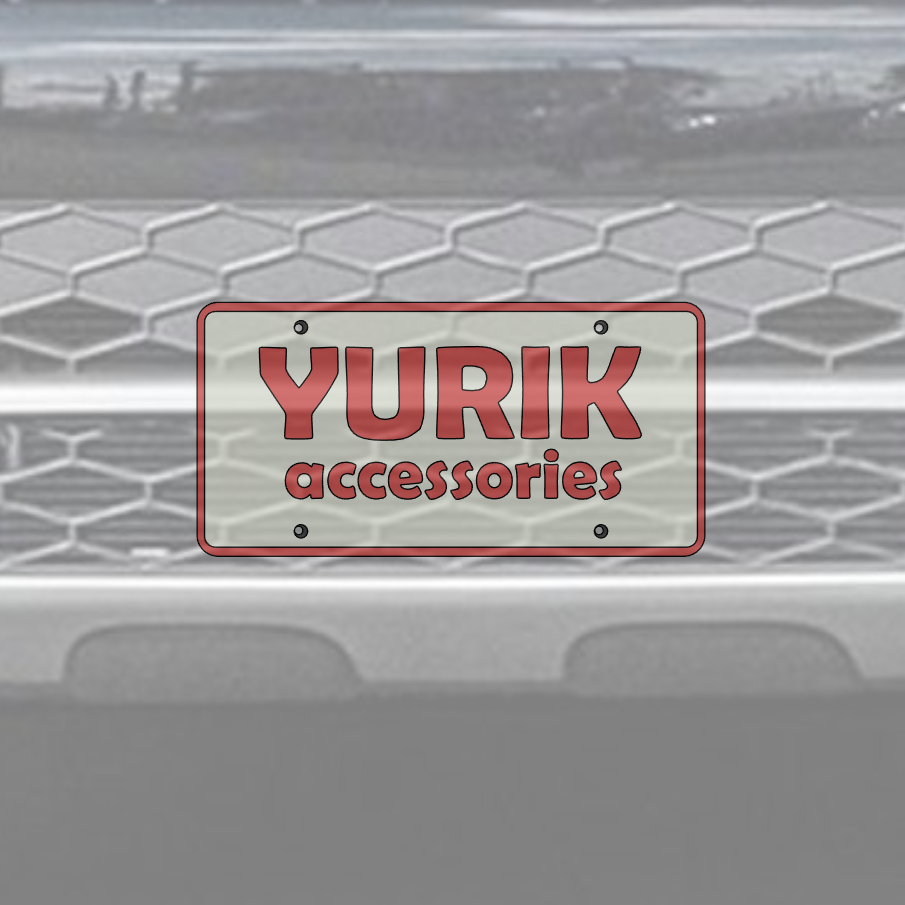 Volkswagen Taos 1st gen No drilling license plate kit