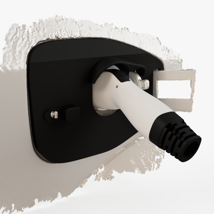 EV Charging Port Snow Cover for Nissan ARIYA