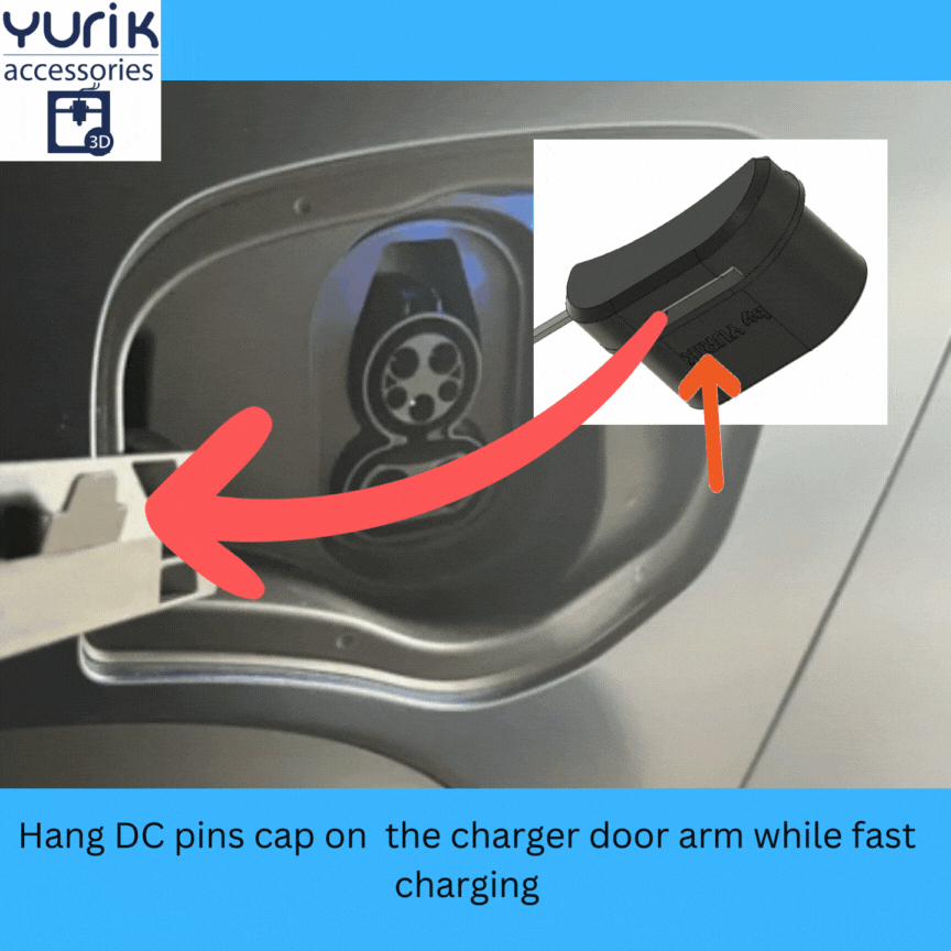 Electric vehicle charge port dust and moisture cover