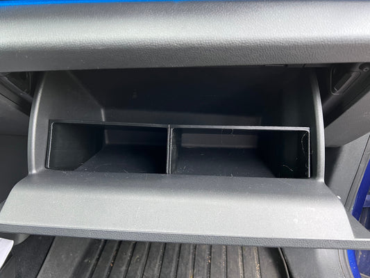 Glove box organizer for Volkswagen ID.4 fits 2021-2025