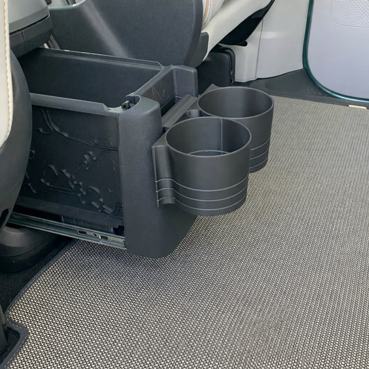 2025 Volkswagen ID. Buzz Rear Cup Holder | Buzz Box Drawer Cup Holder | VW ID Buzz Accessories | 3D Printed Custom Fit