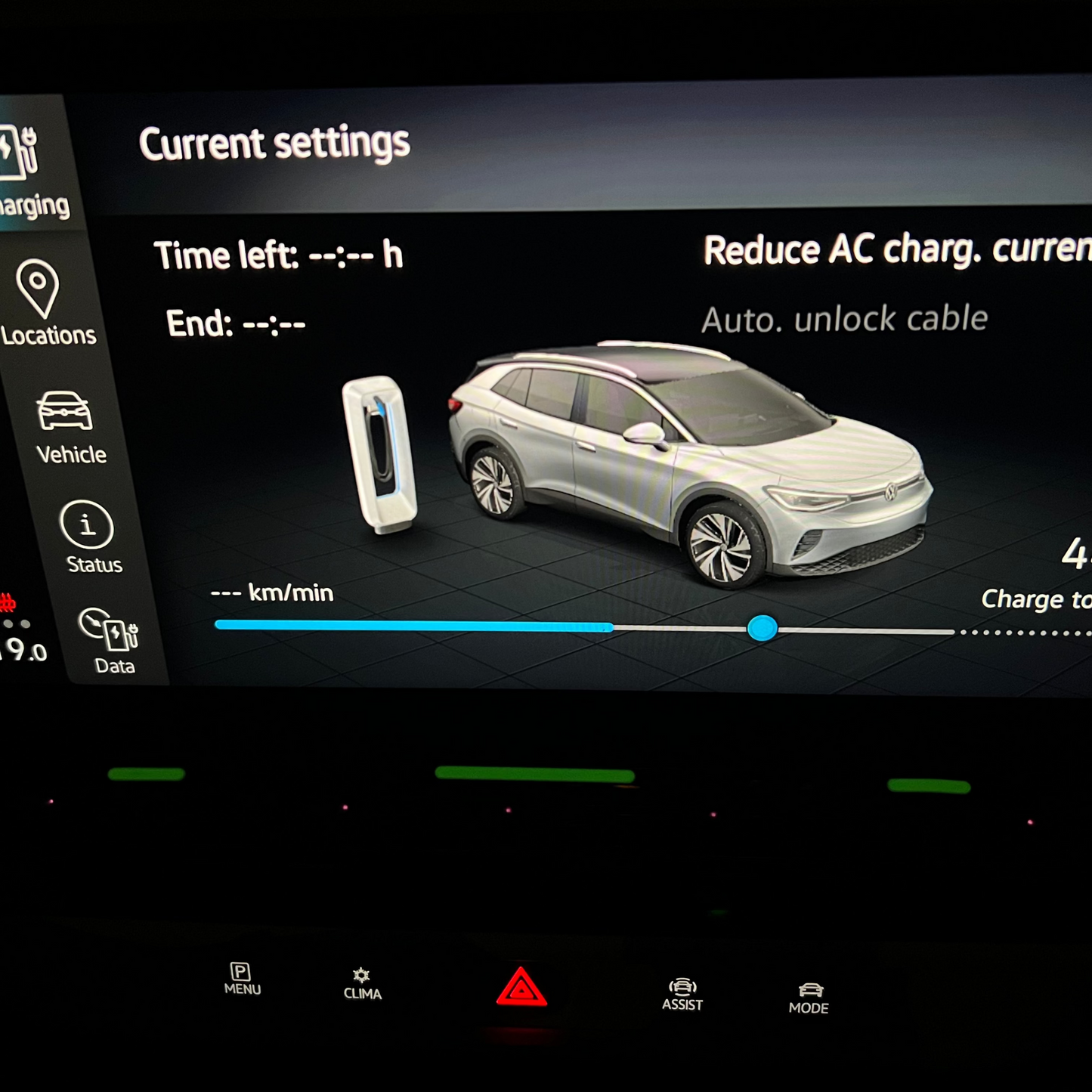 Autocollants phosphorescents pour le contrôle du volume et de la température des Volkswagen ID.4 et Golf Mark VIII