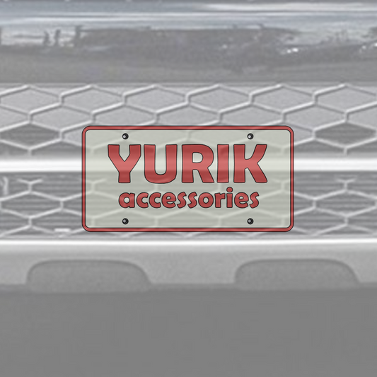 Volkswagen Taos 1st gen No drilling license plate kit