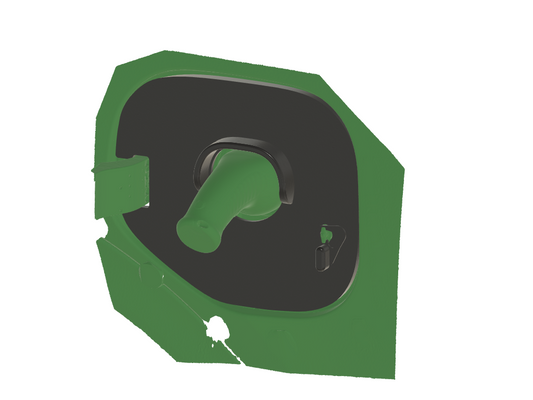 Cache-neige pour port de charge compatible avec les Toyota BZ4X/BZ4X Touring/Woodland (2026) et Subaru Solterra/E-Outback/Trailseeker (2026) pour CCS2 et NACS