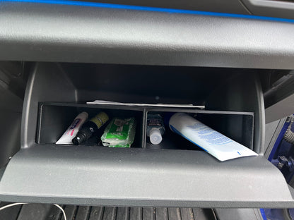 Glove box organizer for Volkswagen ID.4 fits 2021-2025