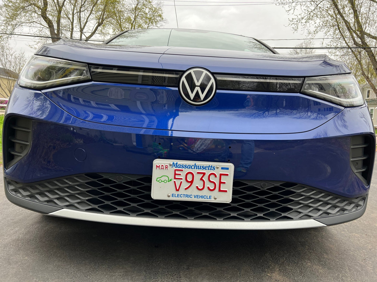 DIGITAL download for No drilling front & rear license plate brackets for VW ID.4 to 3D print at home - YURIK Accessories