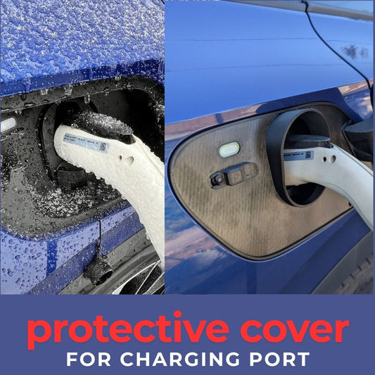 EV Charging Port Snow Cover for Volkswagen ID.4 by YURIK Accessories - YURIK Accessories