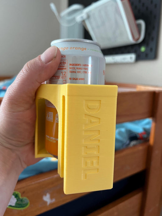 3D Printed Bunk Bed Cup Holder + Phone Tray | Bunk Bed Caddy | Dorm Room Accessory | Fits Most Standard Bunk Beds | Custom Sizes Available