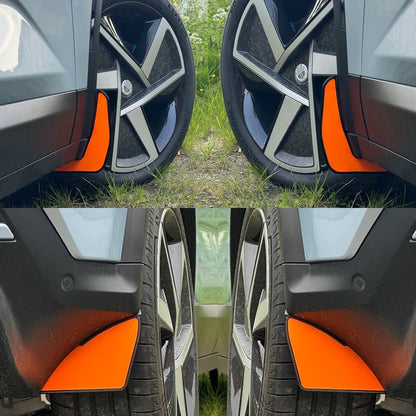 Mudflaps 2.0 with optional inlay for Fisker Ocean by ProtoNord - YURIK Accessories