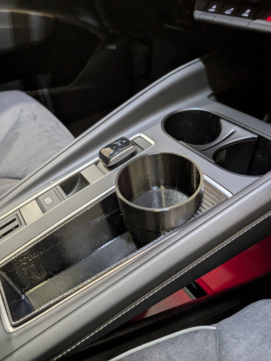 Central console insert with 75mm cupholder for Skoda Enyak / ELROQ