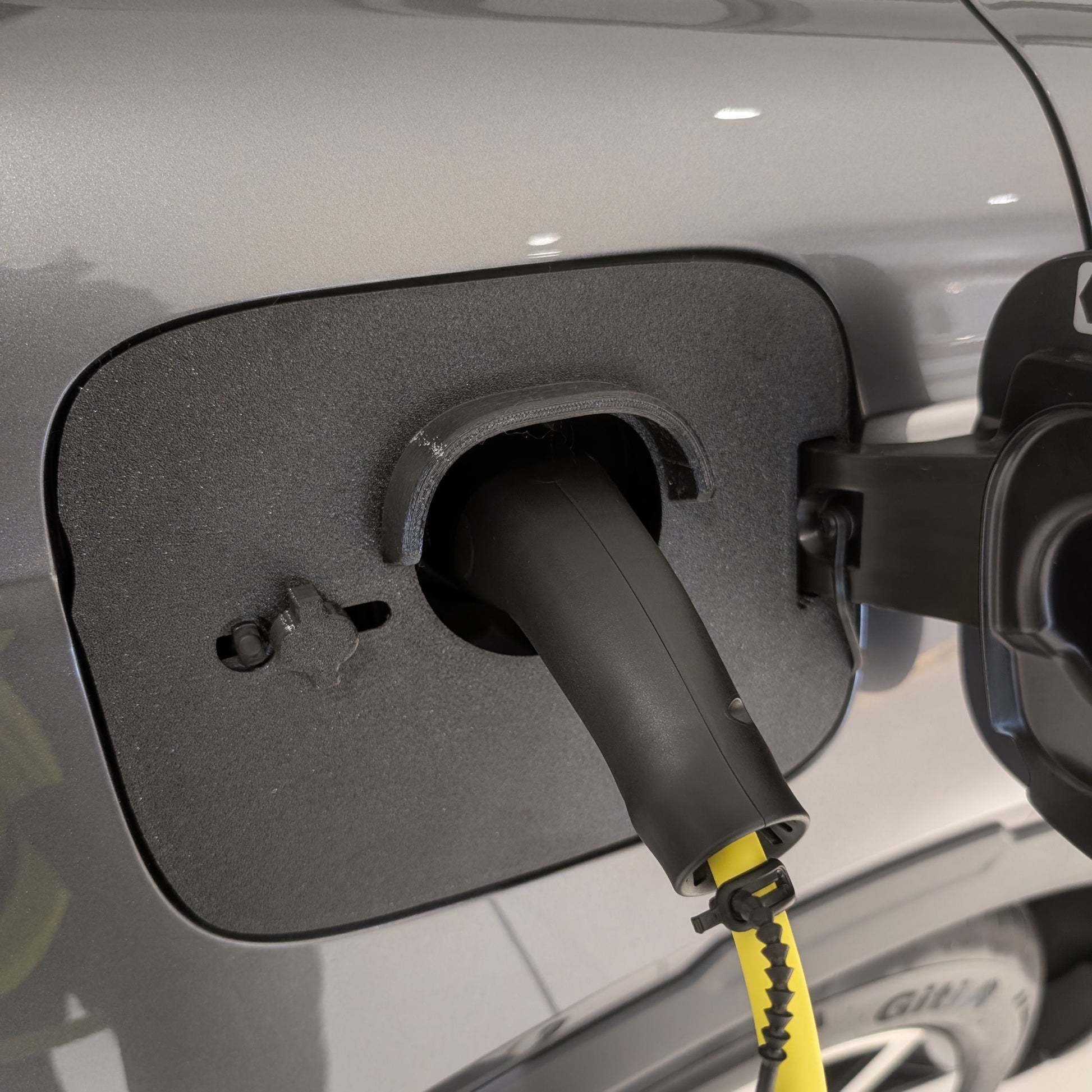 Electric vehicle charging port bad weather (snow, ice, rain) cover for Skoda Elroq 