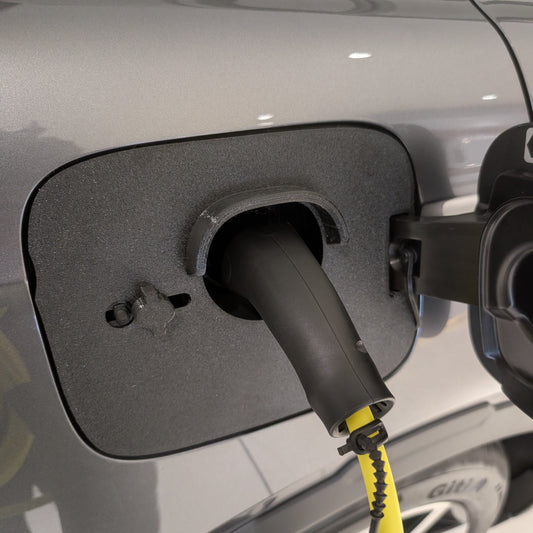 Electric vehicle charging port bad weather (snow, ice, rain) cover for Skoda Elroq 