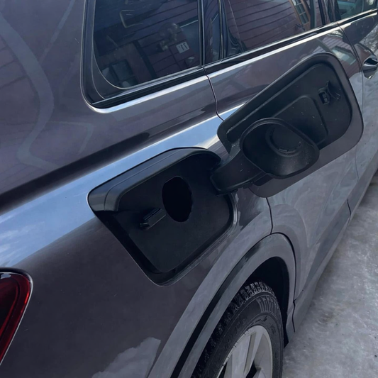 Schneeschutz für den Ladeanschluss des Audi Q4 e-tron