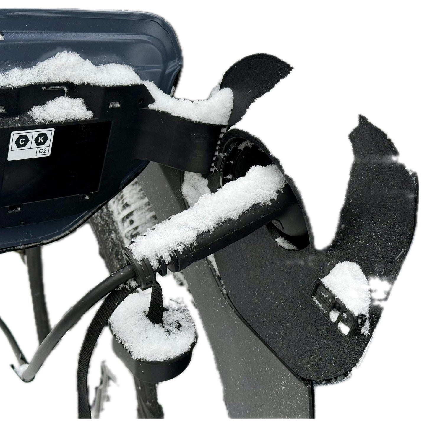 EV Charging Port Snow Cover for Toyota BZ4X/Subaru Solterra 2022-2025