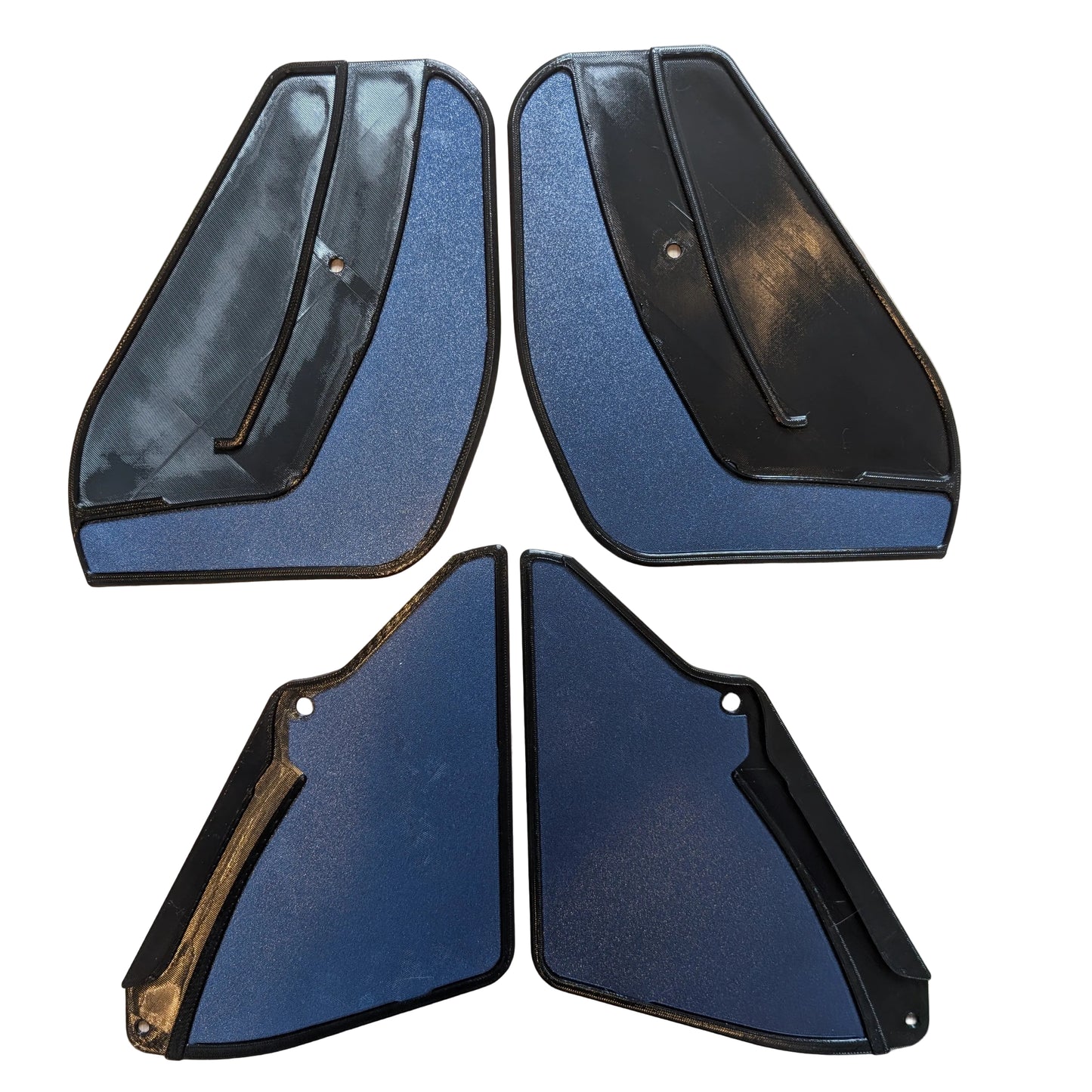 Mudflaps 2.1 with optional color inlay for Fisker Ocean