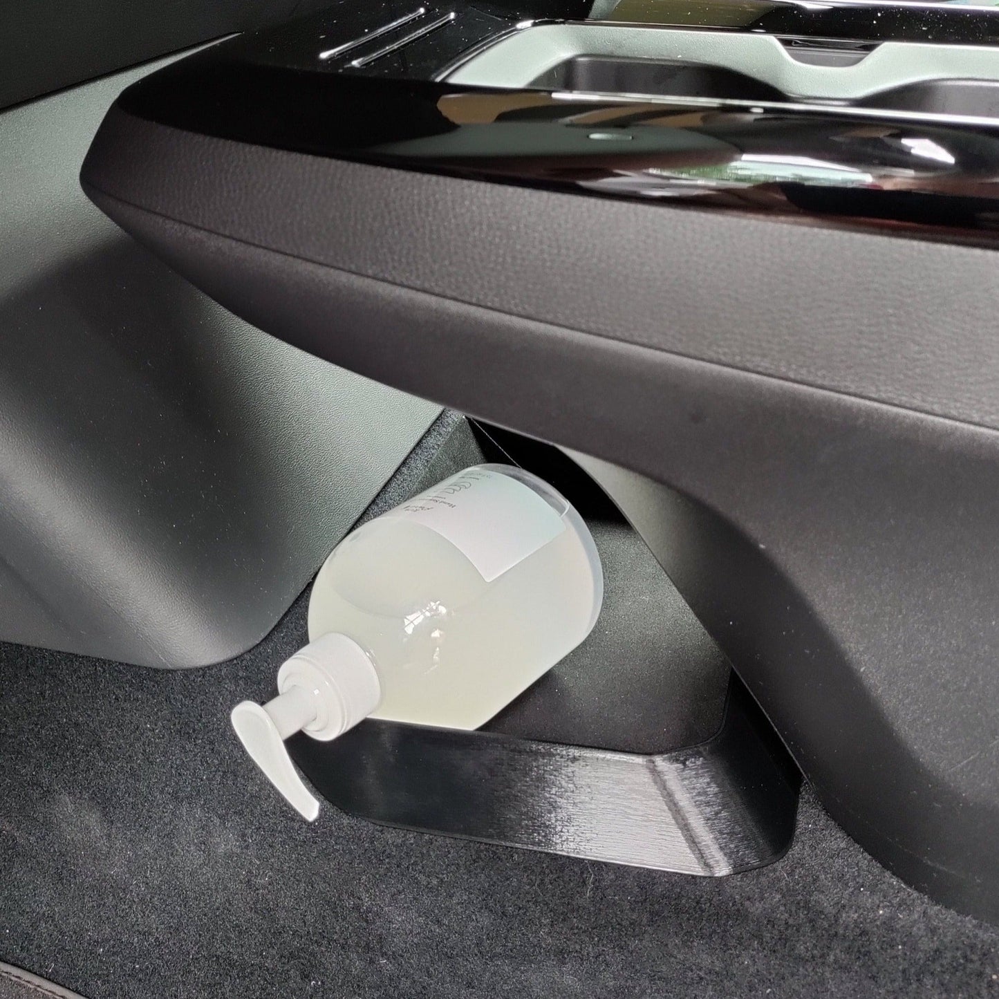 Storage tray for VW ID.4 for under the central console space. - YURIK Accessories