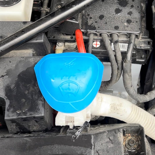 Washer fluid reservoir cap with built - in funnel - YURIK Accessories