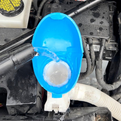 Washer fluid reservoir cap with built - in funnel - YURIK Accessories