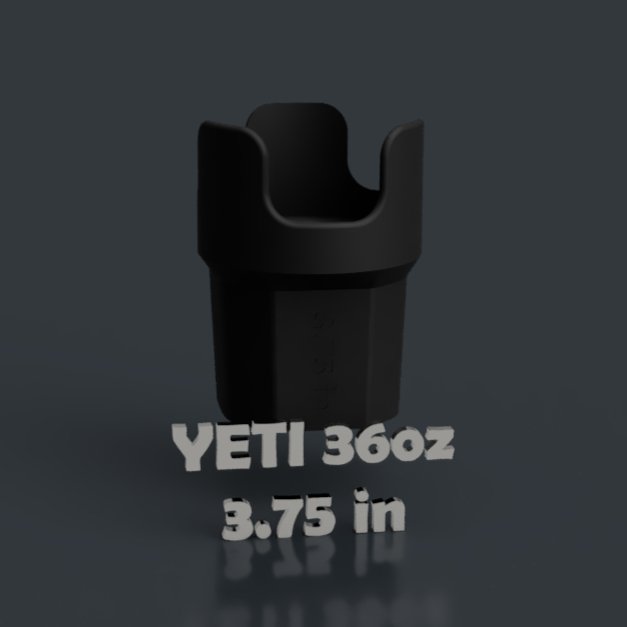 YETI / Nalgene bottle adapter for Volkswagen ID.4 fits 2021, 2022, 2023 - YURIK Accessories